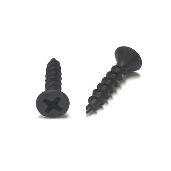 Picture of BFXP08100R2F - (11M) 8 x 1 FLAT PH BLK SCREWS